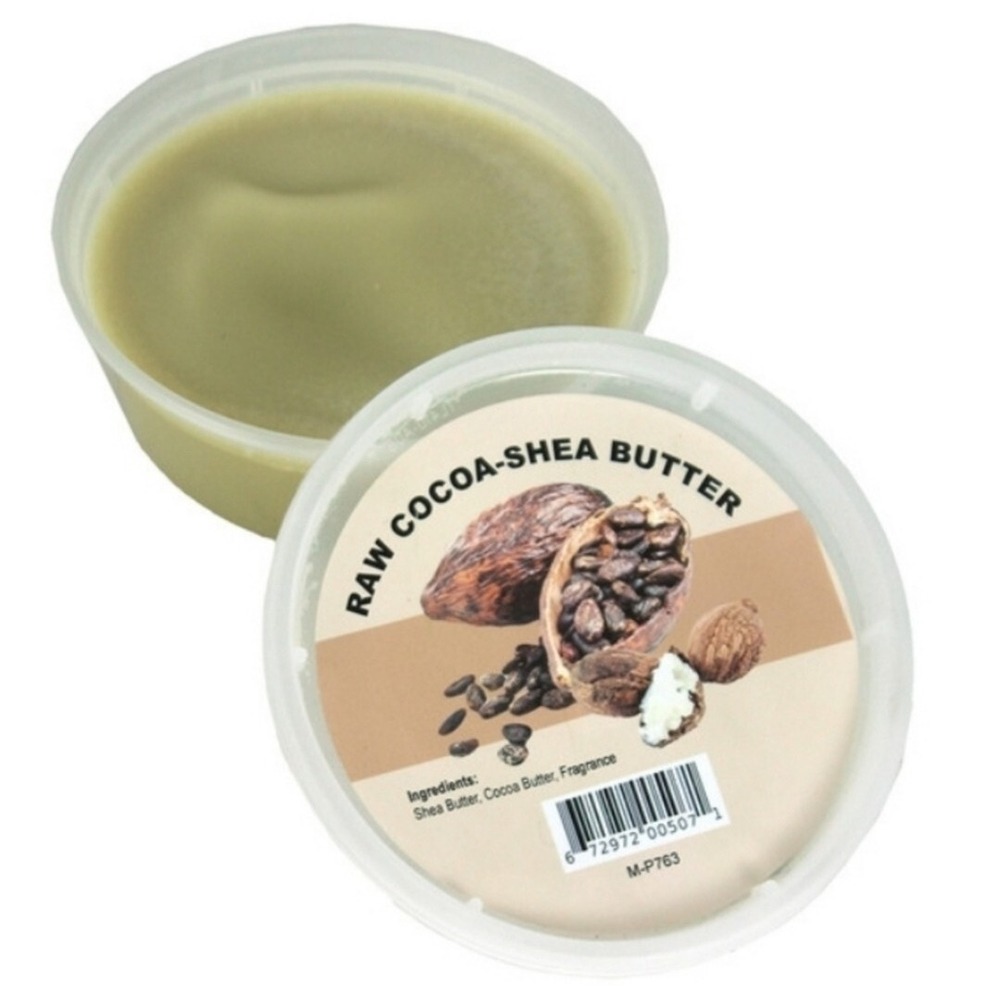 Raw Cocoa-Shea Butter Moisturizing Body Cream 8oz M-P763 Skincare Hair Care